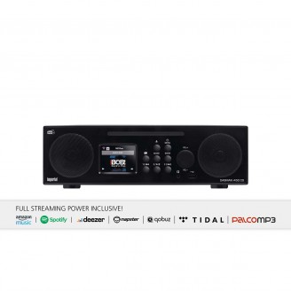 DABMAN i450 CD Multifunctionele Stereo Radio voor DAB+ / FM / Internet Zwart