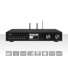 DABMAN i560 CD Alles-in-Ã©Ã©n HiFi-systeem met versterker en CD-speler DAB+ / FM / Internet / Bluetooth Zwart
