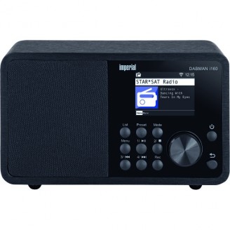 DABMAN i160 DAB+ en internetradio Zwart