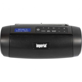 DABMAN GO DAB+ / FM Compact Radio Zwart
