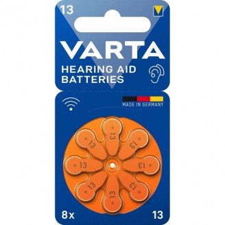 Hoortoestel Batterijen Type 13 8-Blister