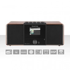 DIRA S32i CD EWF Multifunctionele Stereo Radio met CD-speler DAB+ / FM / Internet / Bluetooth Hout
