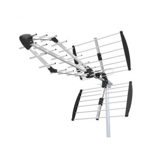 Buitenantenne | UHF | Ontvangstbereik: ?50 km | LTE700 | Versterking: 13.5 dB | 75 Ohm | Antenne lengte: 1085 mm | ABS / Aluminium