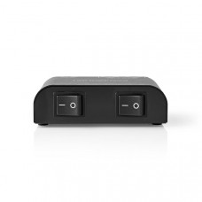 Speaker Control Box | 2 poort(en) | Klemmen | Luidspreker Impedantie: 4-16 Ohm | Maximale Belasting per Kanaal: 150 W | Aluminium | Zwart