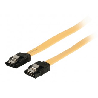 SATA 6 Gb/s Kabel Intern SATA 7-Pins Female - SATA 7-Pins Female 1.00 m Geel