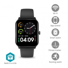 SmartLife-horloge | 1.69 " | LCD | IP68 | Maximale gebruiksduur: 240 uur | AndroidT / IOS | Zwart