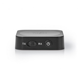 Bluetooth Zender / Ontvanger | Input: 1x AUX | Output: 1x AUX | SBC | Maximaal 1 Apparaat | Maximale batterijduur: 6 uur | Zwart