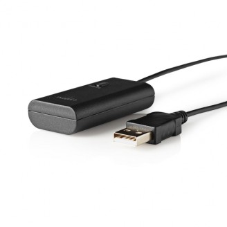 Bluetooth-Zender | Input: 1x AUX / 1x USB | SBC | Maximaal 1 Apparaat | Zwart