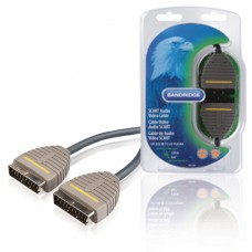 SCART Kabel SCART Male - SCART Male 2.00 m Blauw