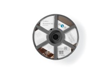 Microfoonkabel | 2 x 0.25 mm² | Koper | 100.0 m | Rond | PVC | Zwart | Rol