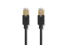 CAT6 Netwerkkabel | RJ45 Male | RJ45 Male | F/UTP | 3.00 m | Rond | LSZH / PVC | Antraciet | Window Box