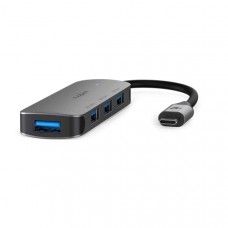 USB-Hub | 1x USB-CT | 4x USB A Female | 4-Poorts poort(en) | USB 3.2 Gen 1 | USB Gevoed | 5 Gbps