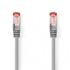CAT6 Netwerkkabel | RJ45 Male | RJ45 Male | S/FTP | 1.00 m | Binnenshuis | Rond | LSZH | Grijs | Doos