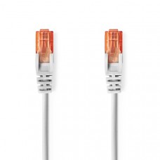 CAT6 Netwerkkabel | RJ45 Male | RJ45 Male | U/UTP | 30.0 m | Rond | PVC | Grijs | Label
