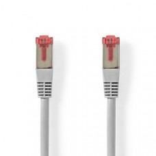 CAT6 Netwerkkabel | RJ45 Male | RJ45 Male | SF/UTP | 2.00 m | Rond | PVC | Grijs | Label