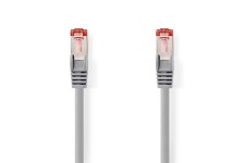 CAT6 Netwerkkabel | RJ45 Male | RJ45 Male | S/FTP | 30.0 m | Rond | LSZH | Grijs | Label