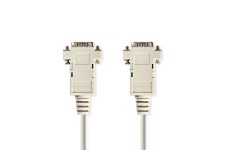 VGA-Kabel | VGA Male | VGA Male | Vernikkeld | Maximale resolutie: 1024x768 | 2.00 m | Rond | ABS | Ivoor | Envelop