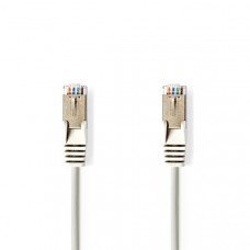 CAT5e Netwerkkabel | SF/UTP | RJ45 Male | RJ45 Male | 1.50 m | Rond | PVC | Grijs | Label