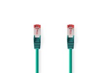 CAT6-kabel | RJ45 Male | RJ45 Male | S/FTP | 1.00 m | Rond | LSZH | Groen | Envelop