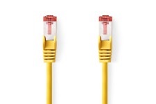 CAT6 Netwerkkabel | RJ45 Male | RJ45 Male | S/FTP | 3.00 m | Rond | LSZH | Geel | Envelop