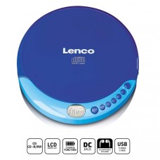 Draagbare CD-speler met oplaadfunctie Blauw