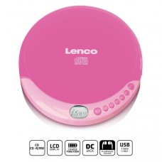 Draagbare CD-speler met oplaadfunctie Roze