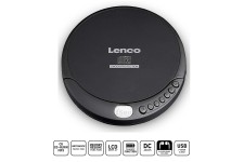 Draagbare CD MP3-speler met antischokfunctie Zwart