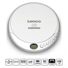 Draagbare CD MP3 speler anti-schok Zilver