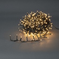 Kerstverlichting | Compacte cluster | 400 LED's | Warm Wit | 8.00 m | Licht effecten: 7 | Binnen & Buiten | Netvoeding