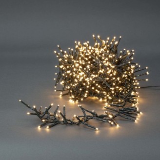 Kerstverlichting | Cluster | 576 LED's | Warm Wit | 4.20 m | Licht effecten: 7 | Binnen & Buiten | Netvoeding