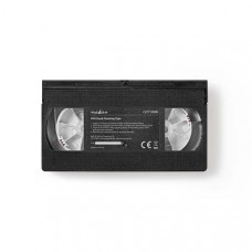 VHS-Reinigingscassette | 20 ml | VHS-Koppen | Zwart