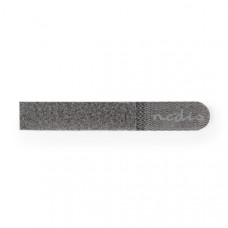 Klittenband Kabelbinder | Polybag | Grijs | 10 Stuks