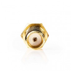 SMA-Adapter | SMA Female | TS9 | Verguld | 50 Ohm | Recht | Koper | Goud | 2 Stuks | Doos