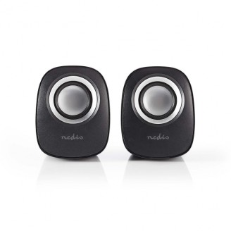 PC-Speaker | 2.0 | 12 W | 3,5 mm Male | USB Gevoed | Volumebediening