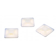 Kabelklemmen 4.8 mm Wit