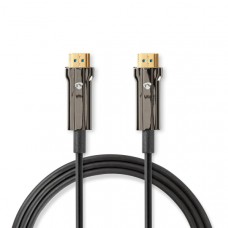 Actieve Optische Ultra High Speed HDMI-Kabel met Ethernet | HDMI Connector | HDMI Connector | 8K@60Hz | 48 Gbps | 15.0 m | Rond | PVC | Zwart | Gift Box