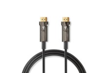 Actieve Optische Ultra High Speed HDMI-Kabel met Ethernet | HDMI Connector | HDMI Connector | 8K@60Hz | 48 Gbps | 50.0 m | Rond | PVC | Zwart | Gift Box