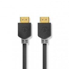 High Speed ??HDMI-Kabel met Ethernet | HDMI Connector | HDMI Connector | 4K@60Hz | ARC | 18 Gbps | 1.00 m | Rond | PVC | Antraciet | Doos