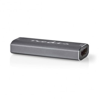 HDMI-Repeater | 25 m | 8K@60Hz | 48 Gbps | Aluminium | Antraciet