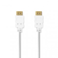 High Speed ??HDMI-Kabel met Ethernet | HDMI Connector | HDMI Connector | 4K@30Hz | ARC | 10.2 Gbps | 2.00 m | Rond | PVC | Wit | Doos