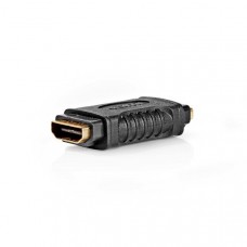 HDMI-Adapter | HDMI Output | HDMI Output | Verguld | Recht | ABS | Zwart | 1 Stuks | Doos