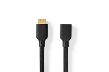 Ultra High Speed ??HDMI-Kabel | HDMI Connector | HDMI Output | 8K@60Hz | 48 Gbps | 2.00 m | Rond | 7.9 mm | Zwart | Doos
