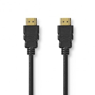 Ultra High Speed ??HDMI-Kabel | HDMI Connector | HDMI Connector | 8K@60Hz | 48 Gbps | 2.00 m | Rond | 6.5 mm | Zwart | Label