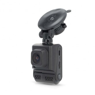 Dash Cam | 4K@30fps | 12 MPixel | 2 " | LCD | Tweevoudige camera | Cabinezichtcamera | GPS-ondersteuning | Parkeer sensor | Bewegingsdetectie | Nachtzicht | Zwart