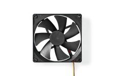 DC Ventilator | DC | Grootte ventilator: 140 mm | 3-Pin | 24.9 dBA | Zwart
