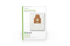 Stofzuigerzak | 4 Stuks | Synthetisch | Meest verkocht voor: Bosch / Siemens | Wit