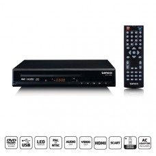 DVD-speler met HDMI en afstandsbediening Zwart