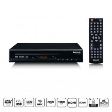 DVD-speler met HDMI en afstandsbediening Zwart