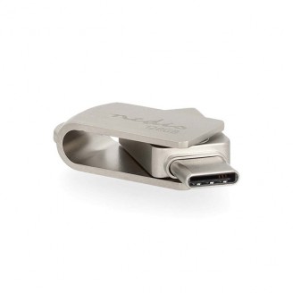 Flash Drive | 128 GB | USB-A / USB-CT | Leessnelheid: 110 MB/s | Schrijfsnelheid: 30 MB/s