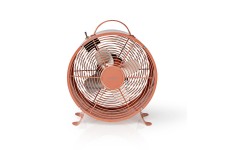 Tafelventilator | Netvoeding | Diameter: 250 mm | 20 W | 2 Snelheden | Oud Roze
